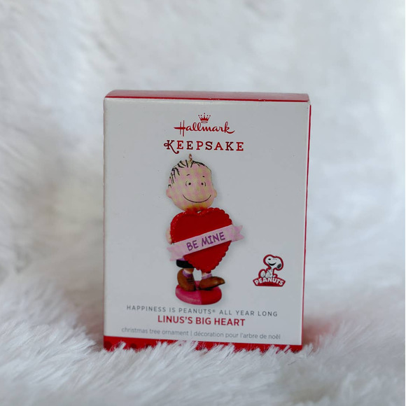 Hallmark Christmas Ornament Linus Big Heart Be Mine 7th in Series - Picture 1 of 1